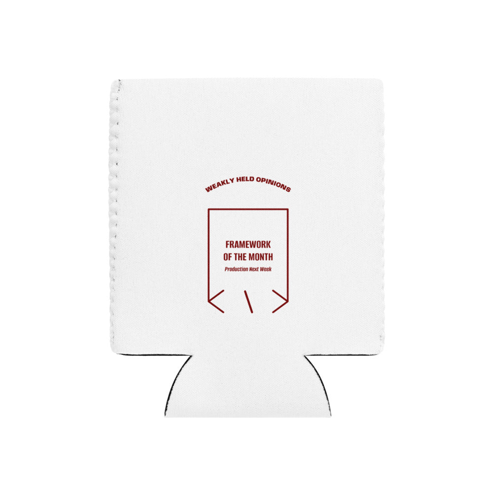 Framework Of The Month — White Maroon back mockup