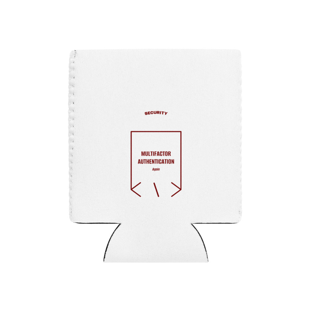 Multifactor Authentication — White Maroon back mockup