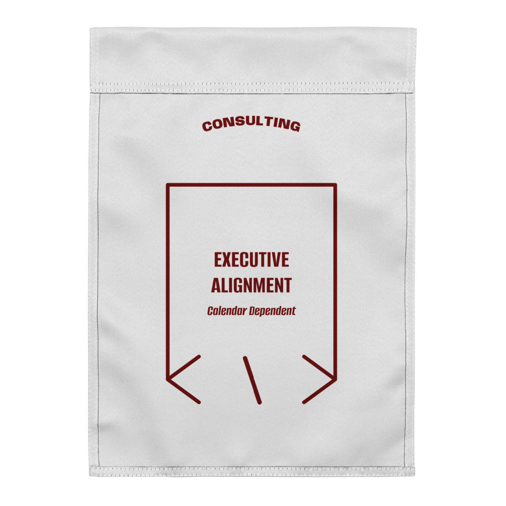 Executive Alignment — White Maroon back mockup