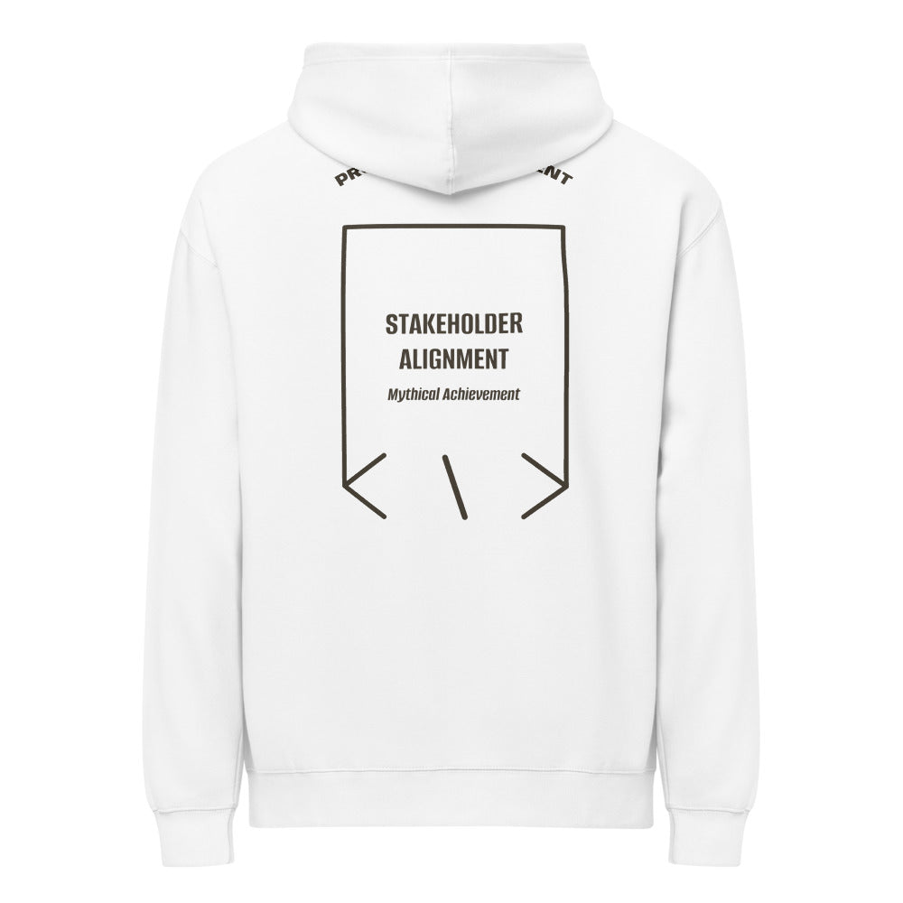 Stakeholder Alignment — White Vintage Black back mockup