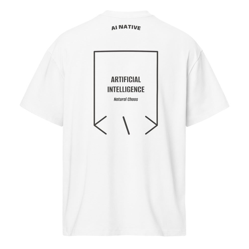 Artificial Intelligence — White Vintage Black back mockup