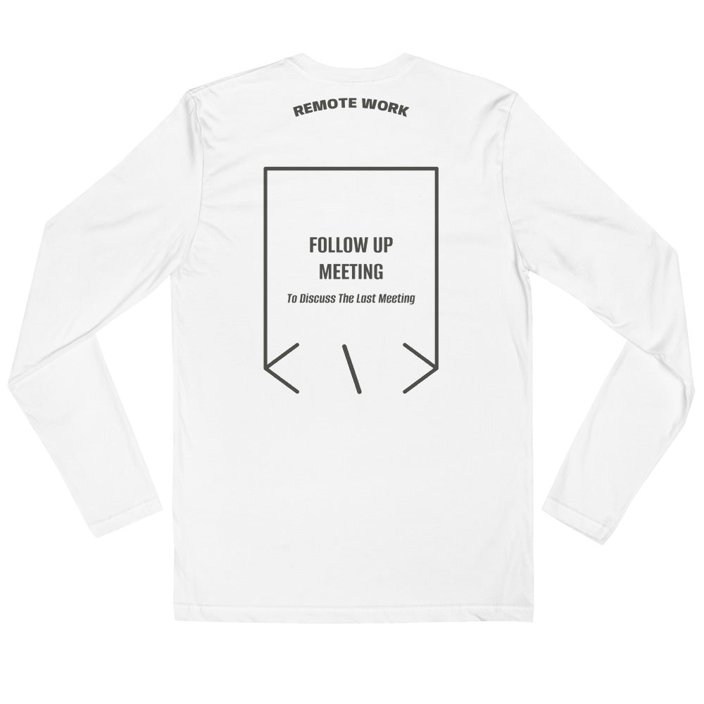 Follow Up Meeting — White Heavy Metal back mockup