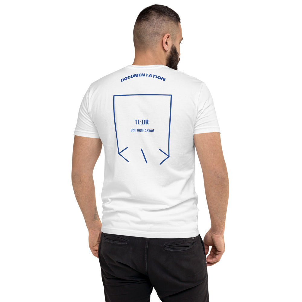 TL;DR — White Royal Blue back mockup