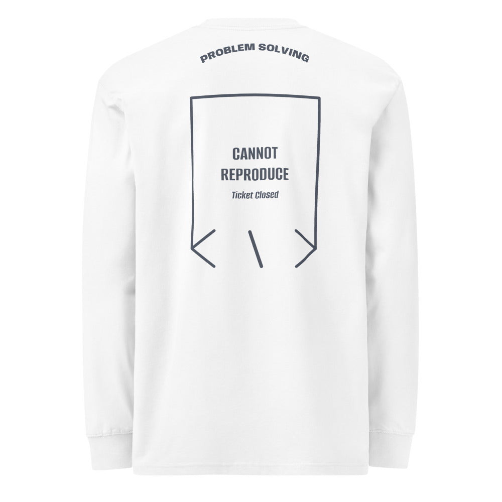 Cannot Reproduce — White Harbor Blue back mockup