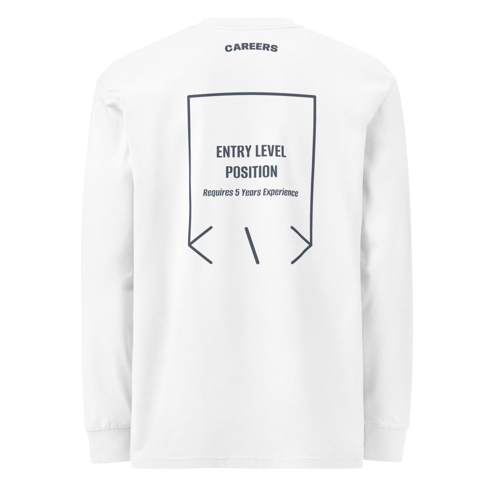Entry Level Position — White Harbor Blue back mockup