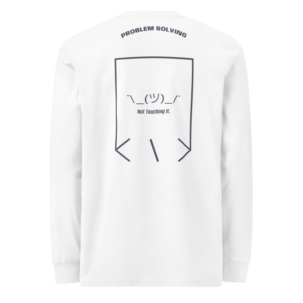 ¯\_(ツ)_/¯ — White Harbor Blue back mockup