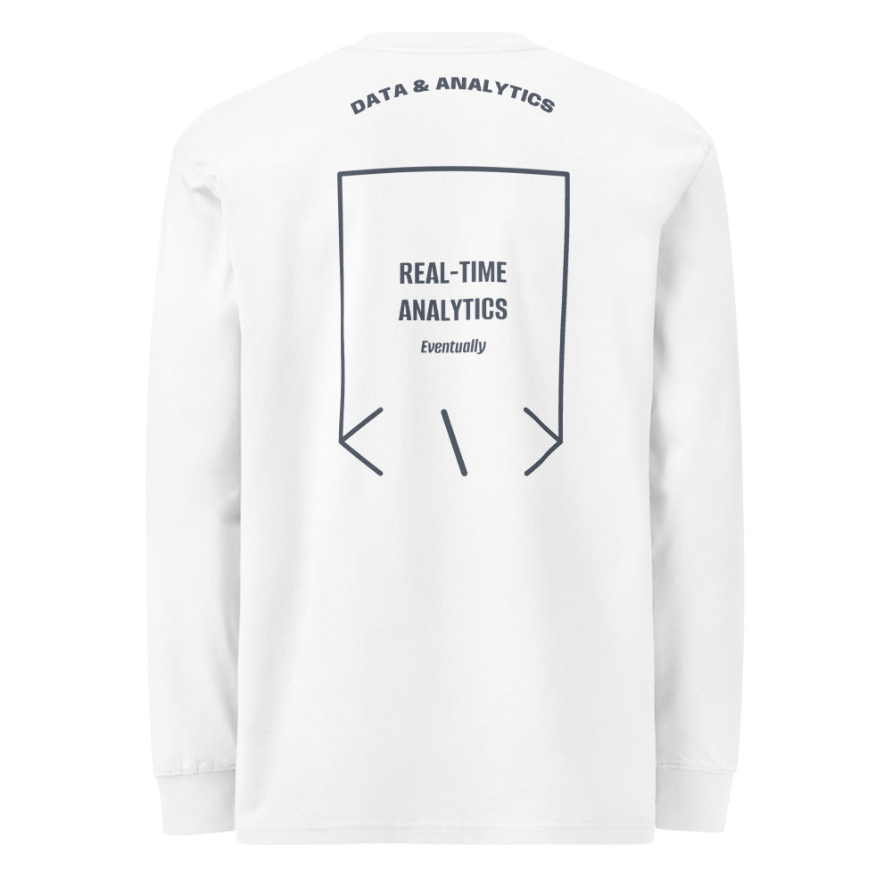 Real-Time Analytics — White Harbor Blue back mockup