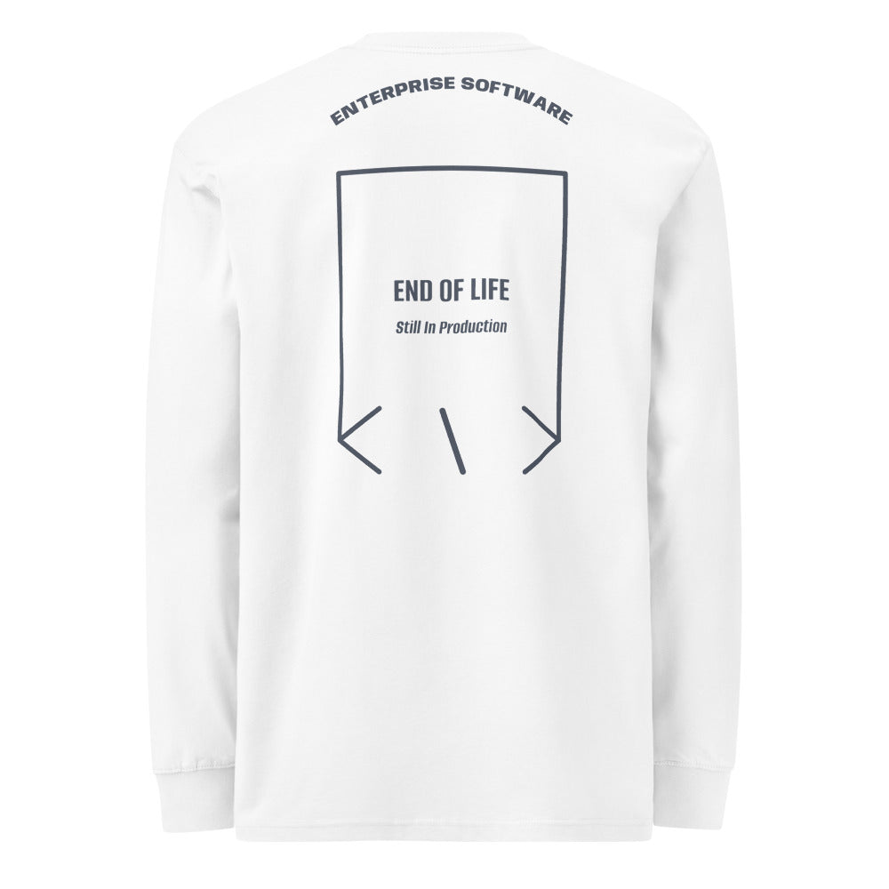 End Of Life — White Harbor Blue back mockup