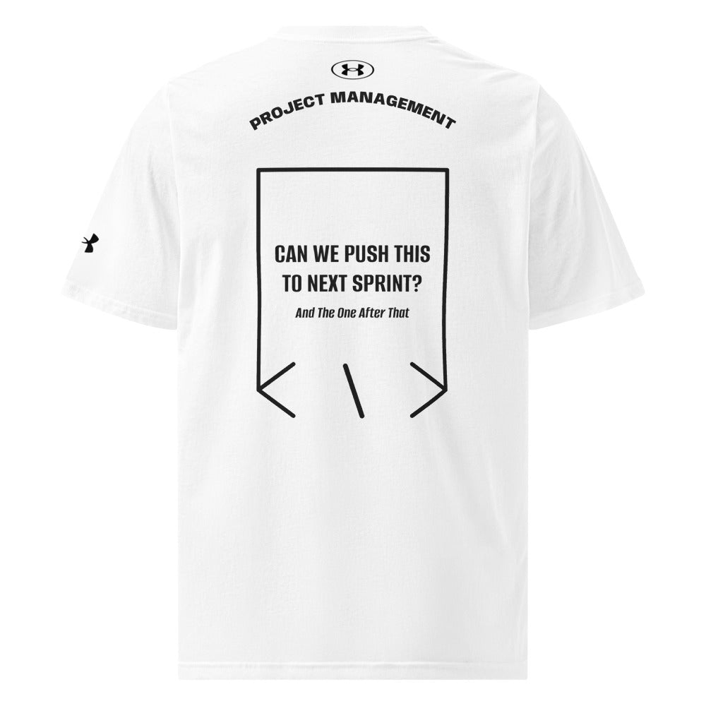 Can We Push This To Next Sprint? — White Black back mockup