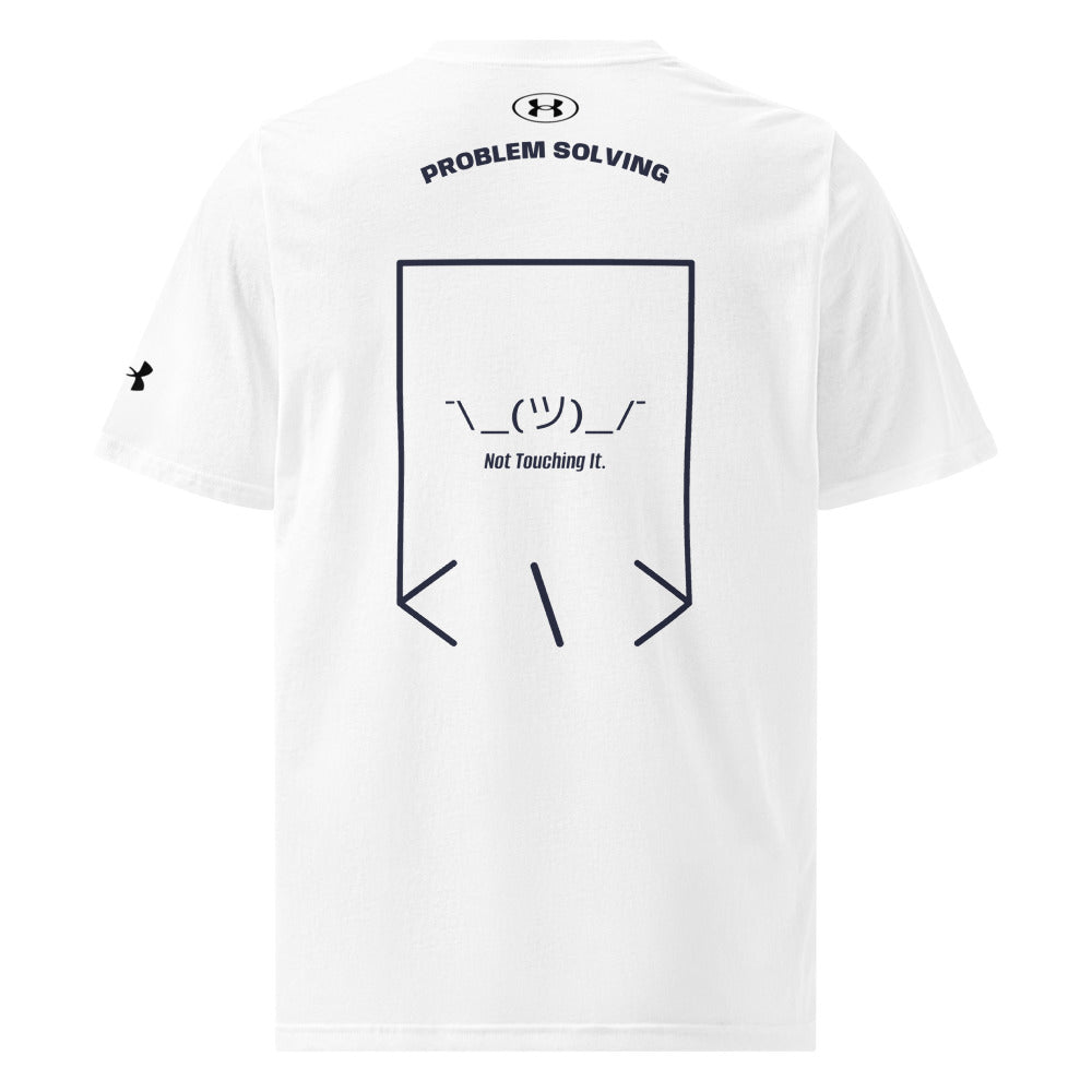 ¯\_(ツ)_/¯ — White Navy back mockup