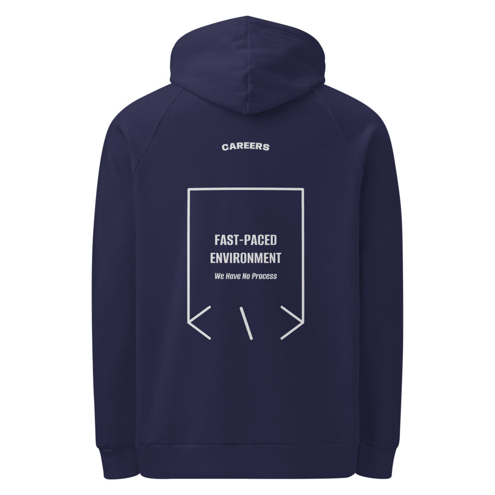 Fast-Paced Environment — Navy Grey back mockup