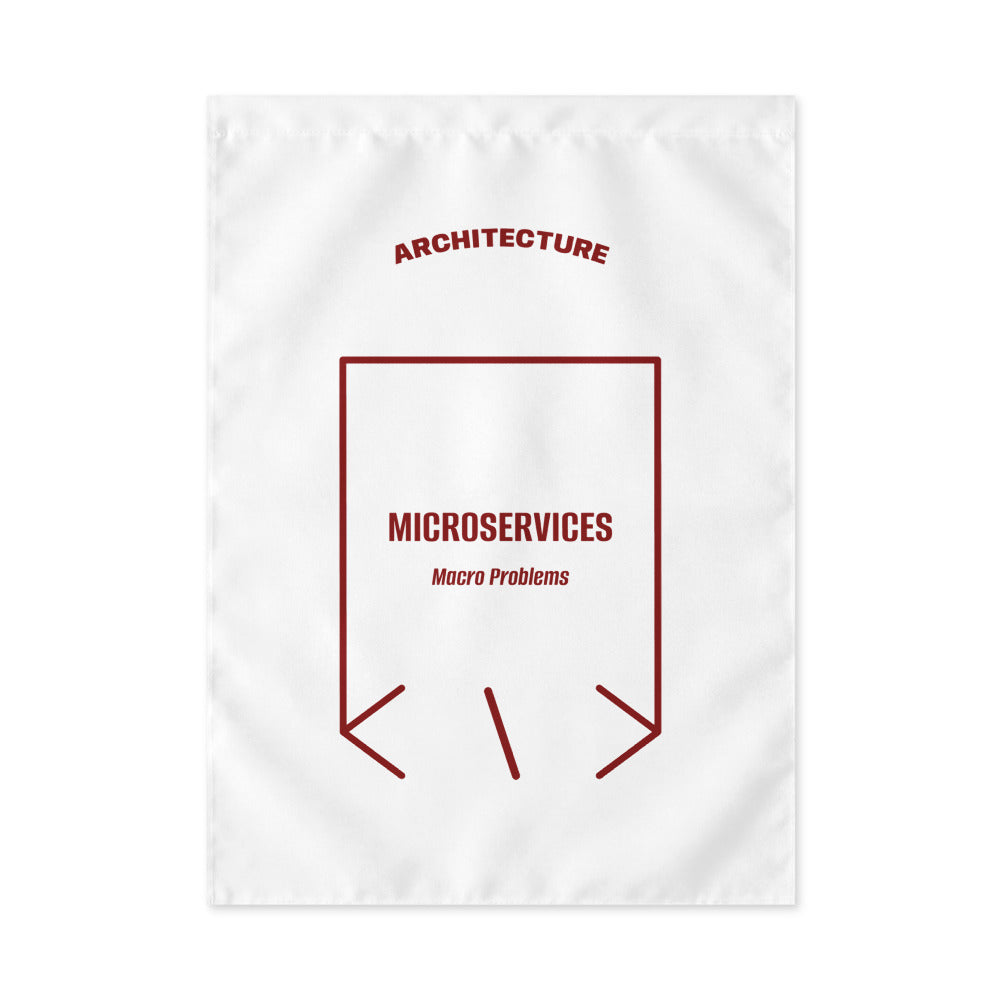 Microservices — White Maroon back mockup