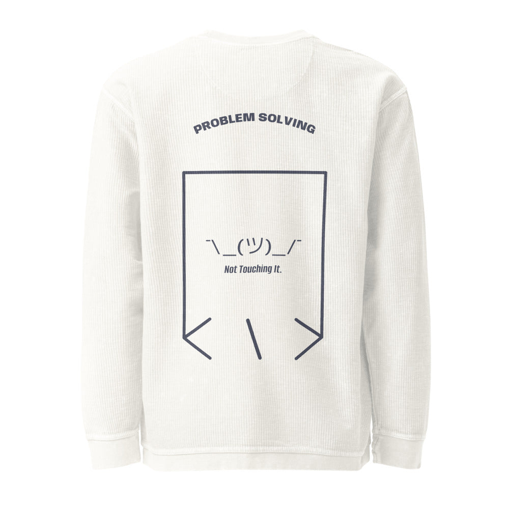 ¯\_(ツ)_/¯ — Ivory Navy back mockup