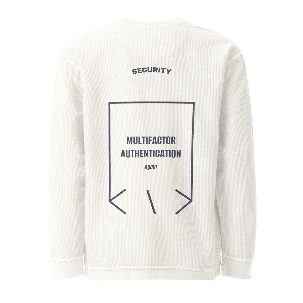 Multifactor Authentication — Ivory Navy back mockup