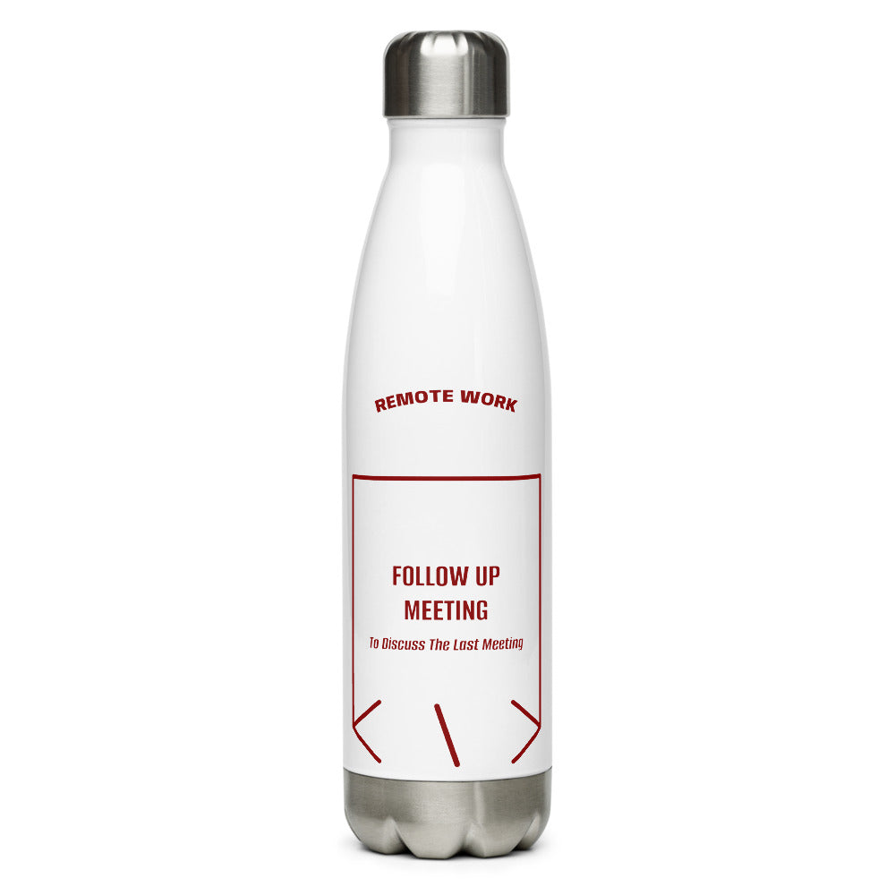 Follow Up Meeting — White Maroon back mockup (17 oz)
