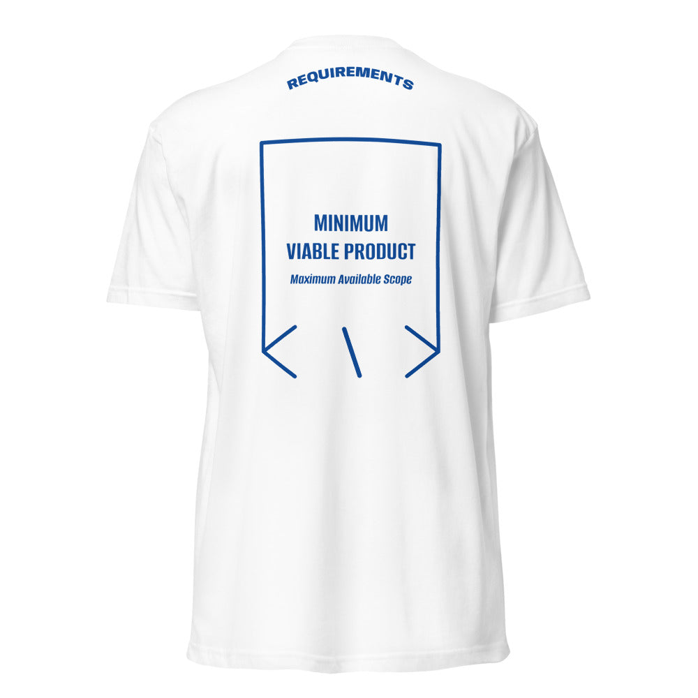 Minimum Viable Product — White Royal back mockup