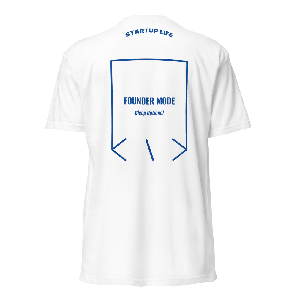 Founder Mode — White Royal back mockup