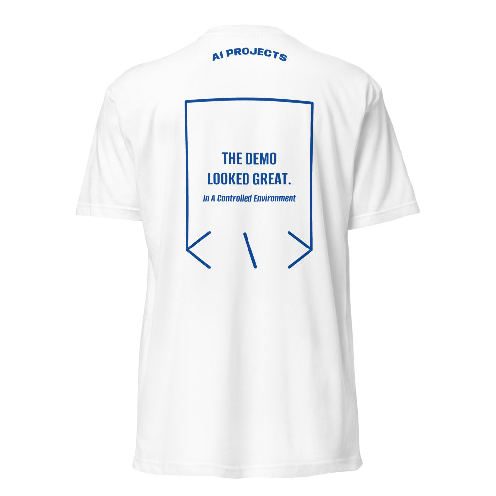 The Demo Looked Great. — White Royal back mockup