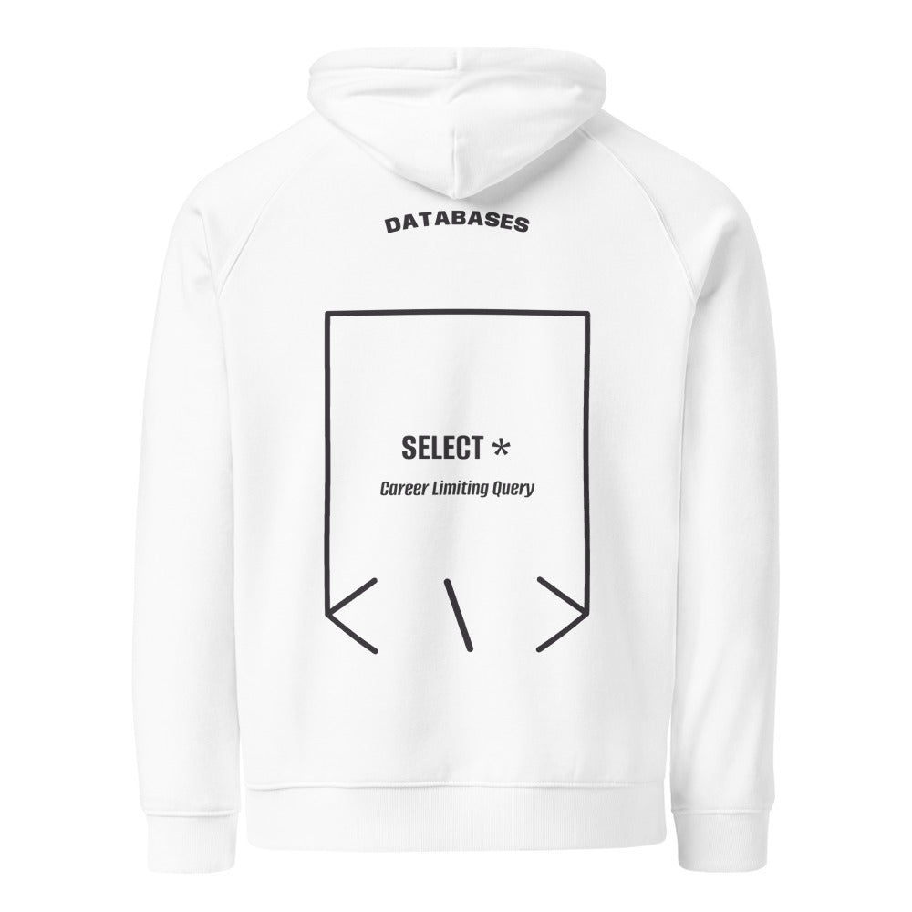 SELECT * — White Charcoal Melange back mockup