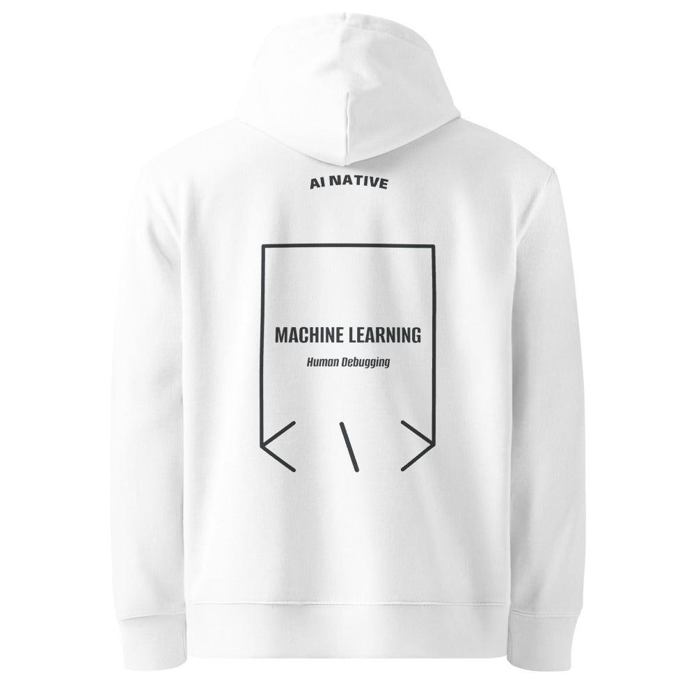Machine Learning — White India Ink Grey back mockup