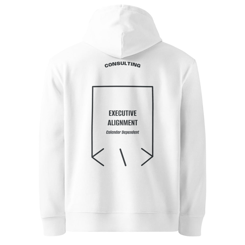 Executive Alignment — White India Ink Grey back mockup