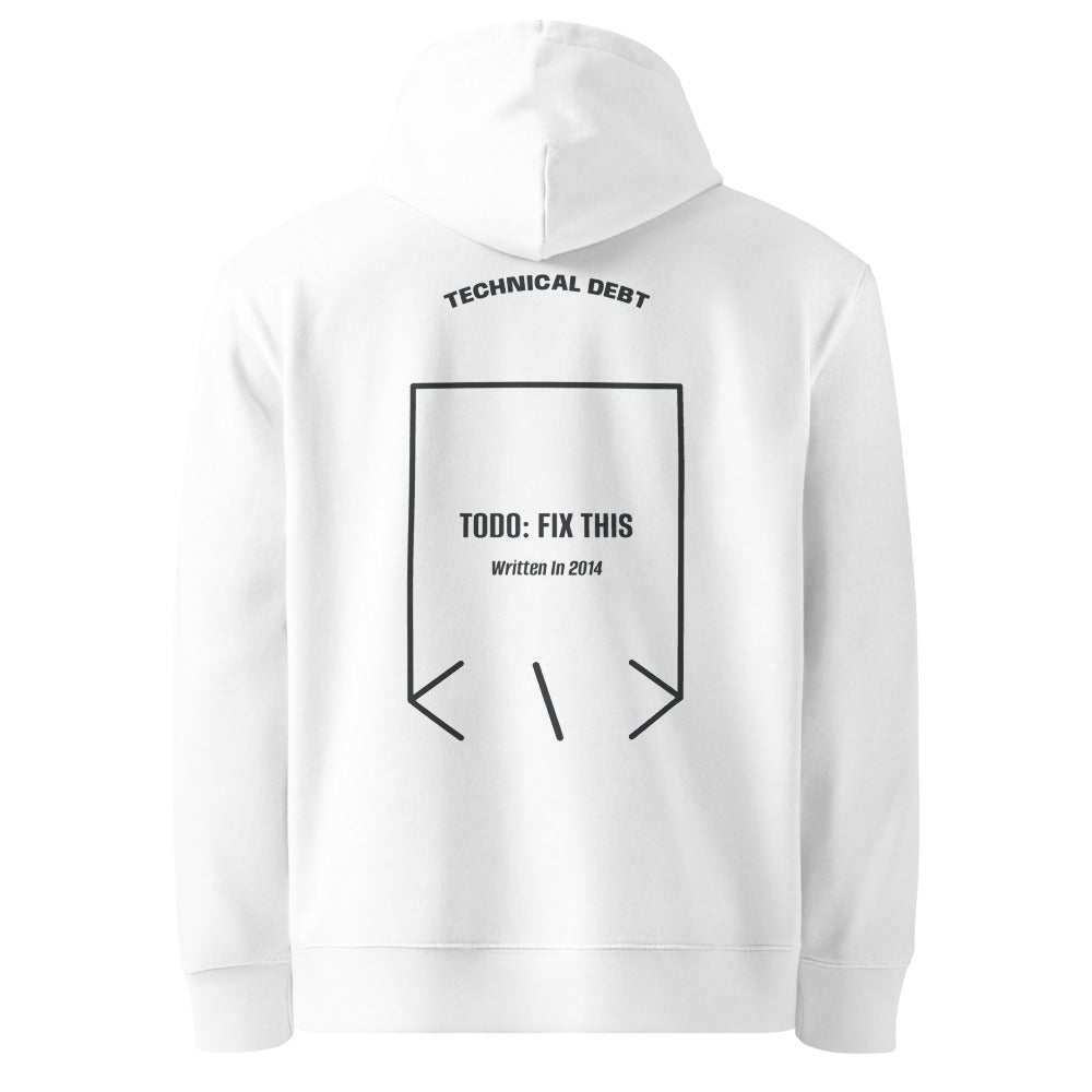 TODO: Fix This — White India Ink Grey back mockup