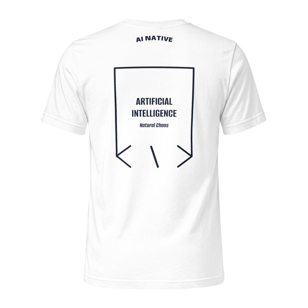 Artificial Intelligence — White Navy back mockup
