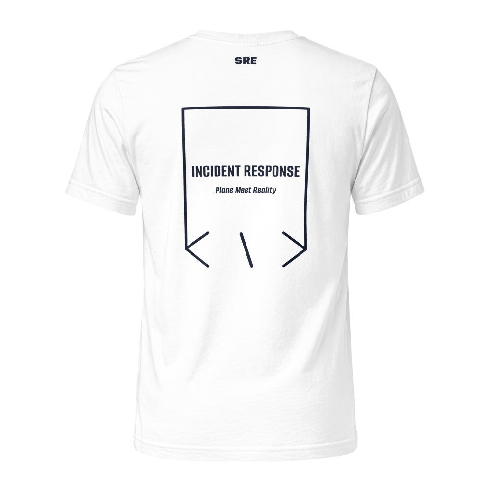Incident Response — White Navy back mockup