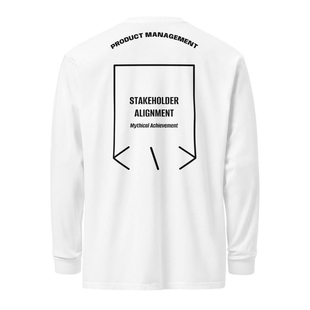 Stakeholder Alignment — White Black back mockup