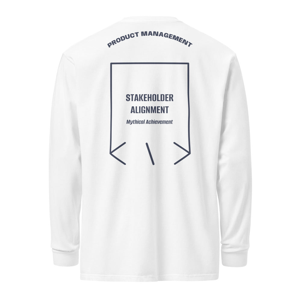 Stakeholder Alignment — White Navy back mockup