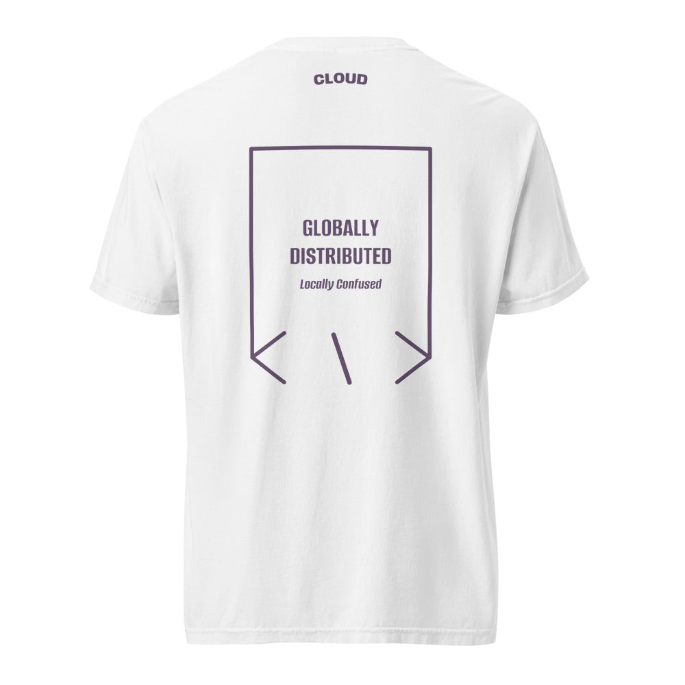 Globally Distributed — White Grape back mockup