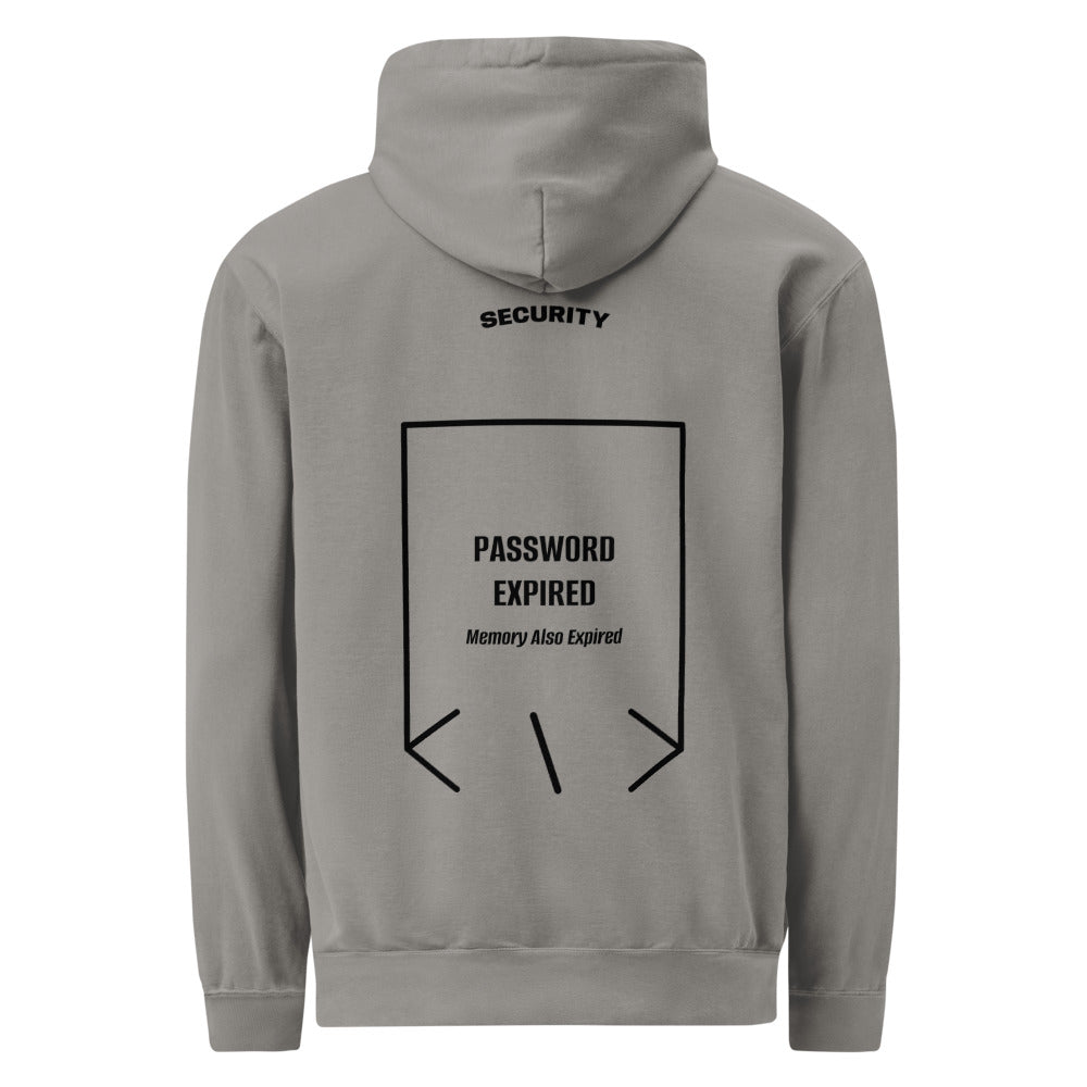 Password Expired — Grey Black back mockup