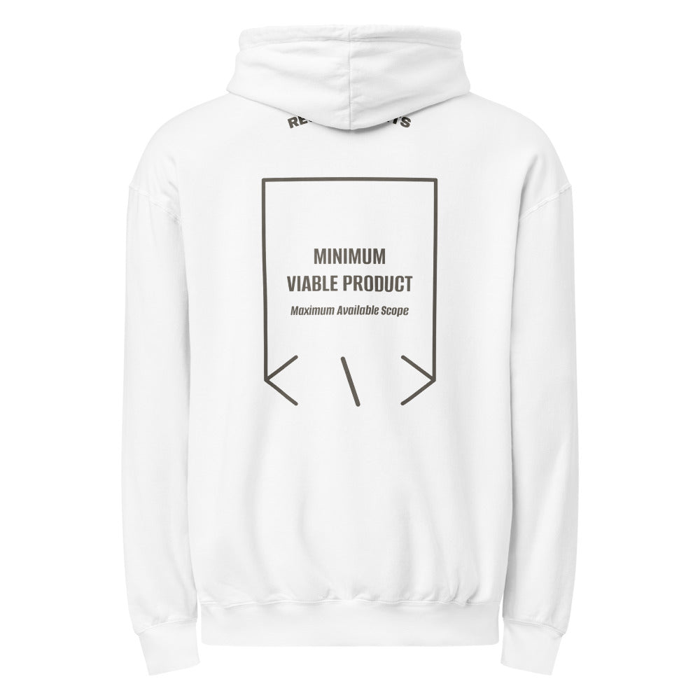 Minimum Viable Product — White Pepper back mockup