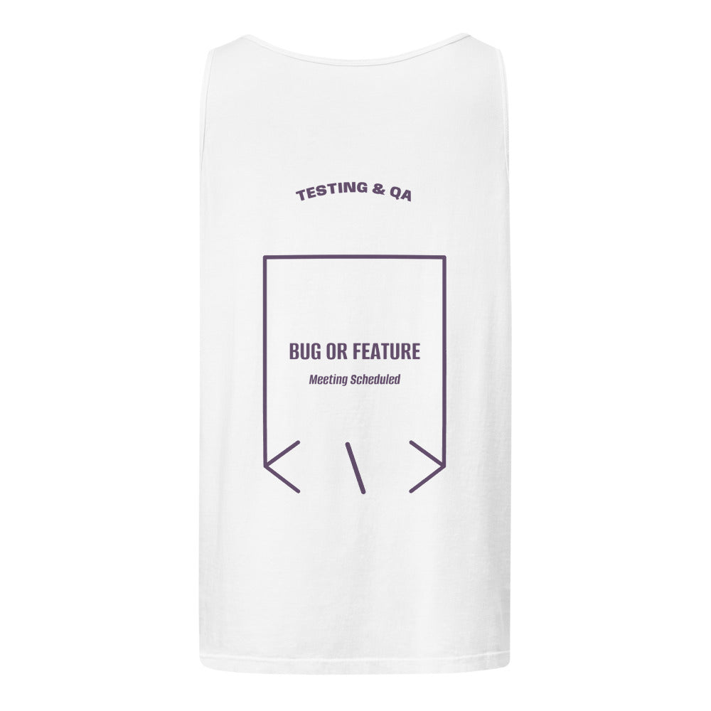Bug Or Feature — White Grape back mockup