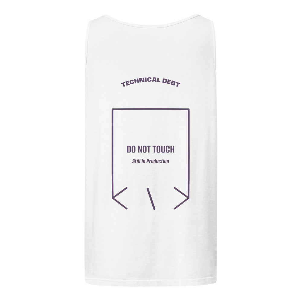 Do Not Touch — White Grape back mockup