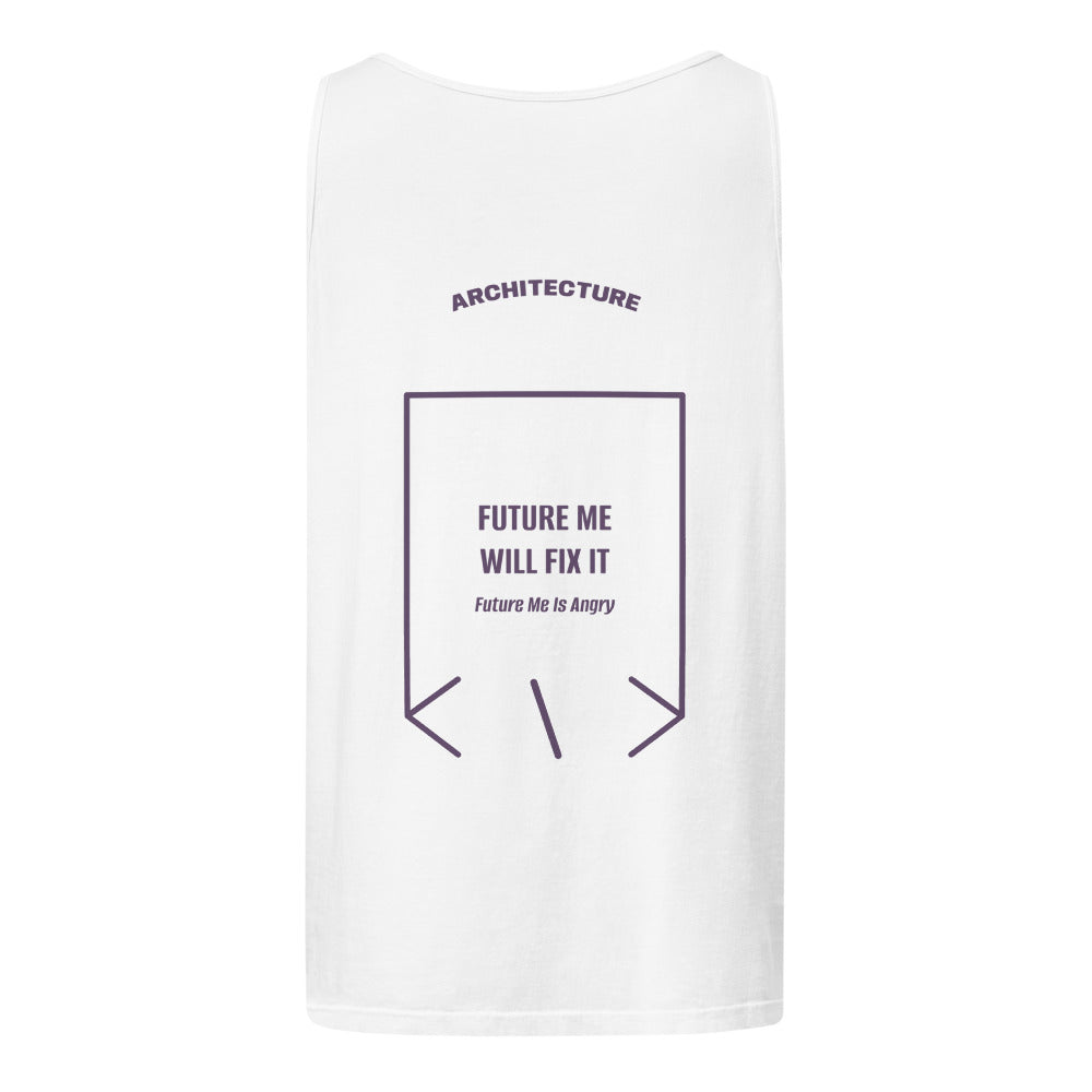 Future Me Will Fix It — White Grape back mockup