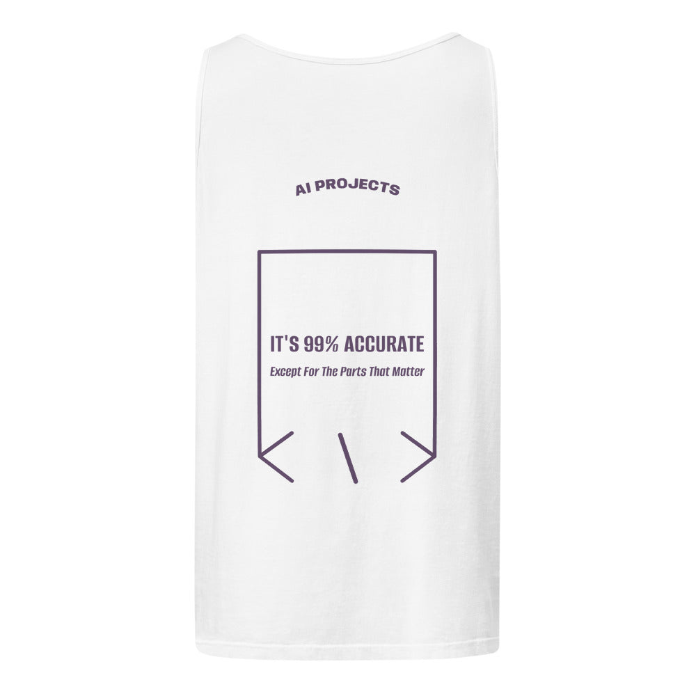 It's 99% Accurate — White Grape back mockup