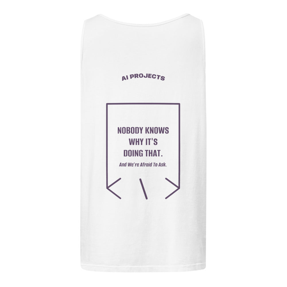 Nobody Knows Why It's Doing That. — White Grape back mockup