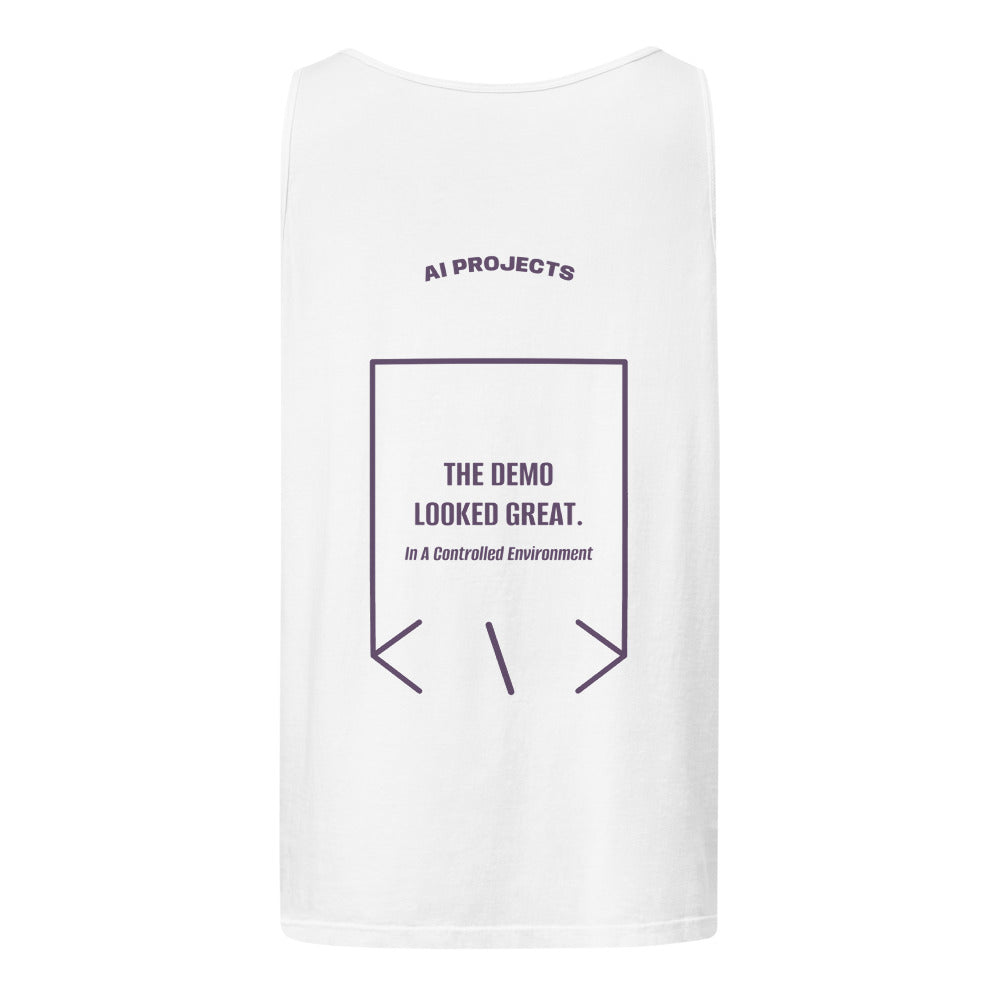 The Demo Looked Great. — White Grape back mockup