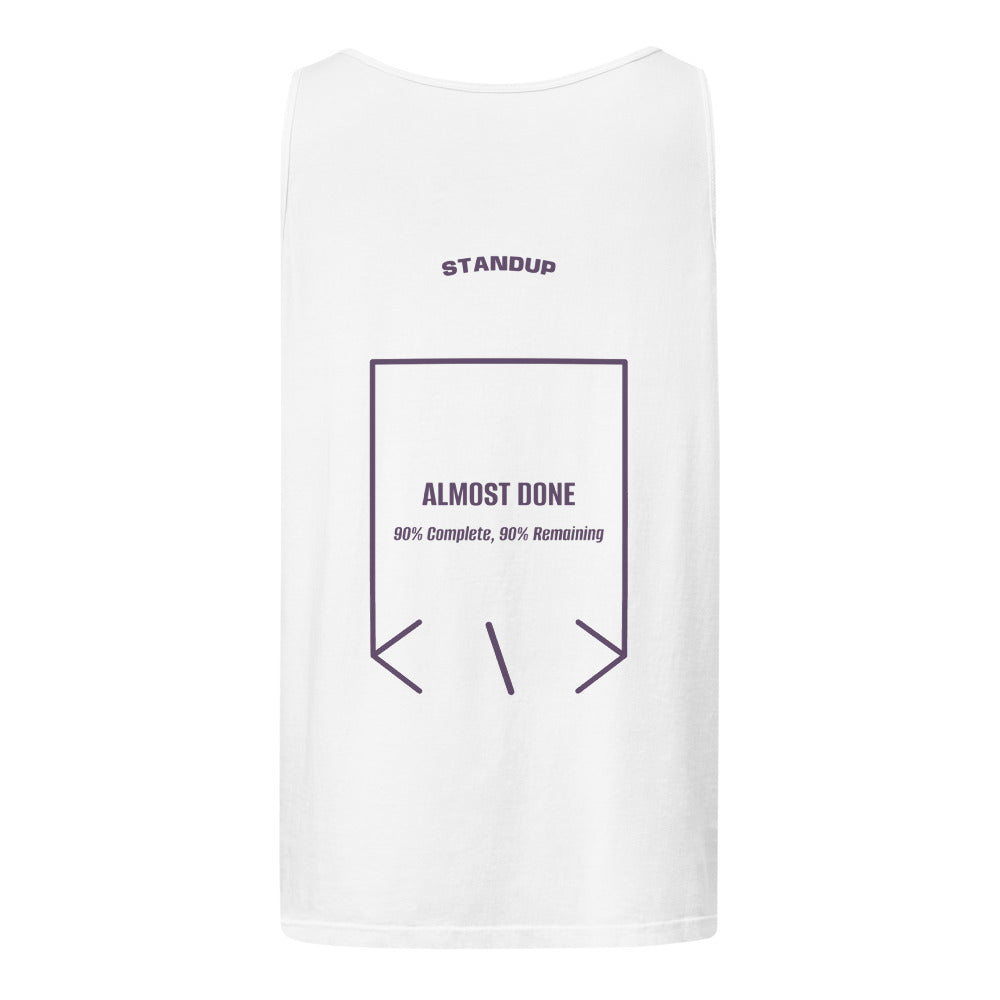 Almost Done — White Grape back mockup