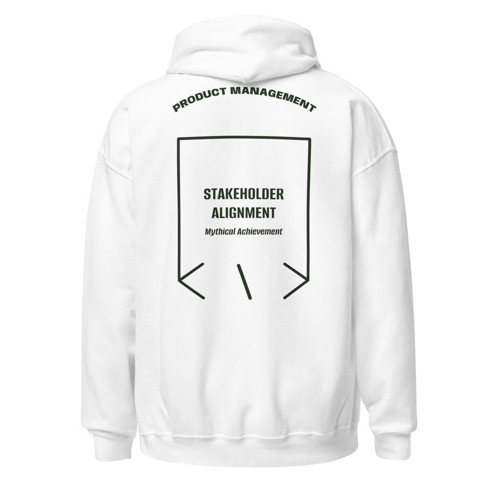 Stakeholder Alignment — White Forest Green back mockup
