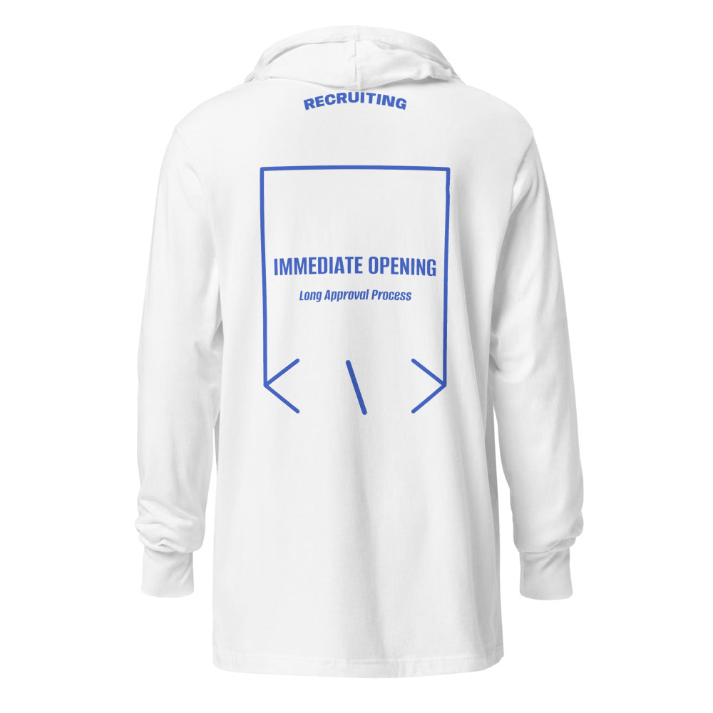 Immediate Opening — White Heather True Royal back mockup