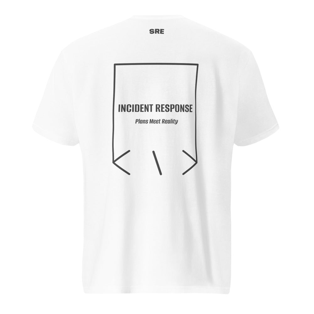 Incident Response — White Heather Dark Grey back mockup