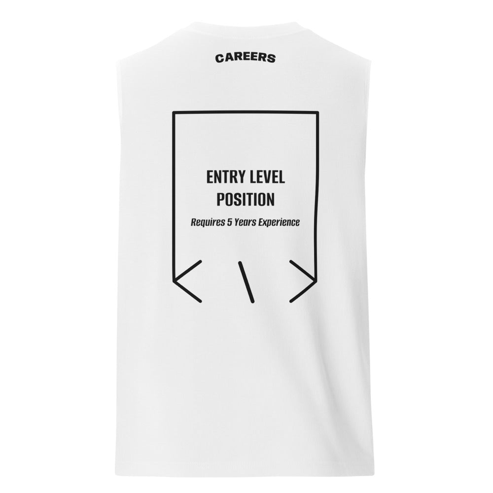 Entry Level Position — White Black back mockup