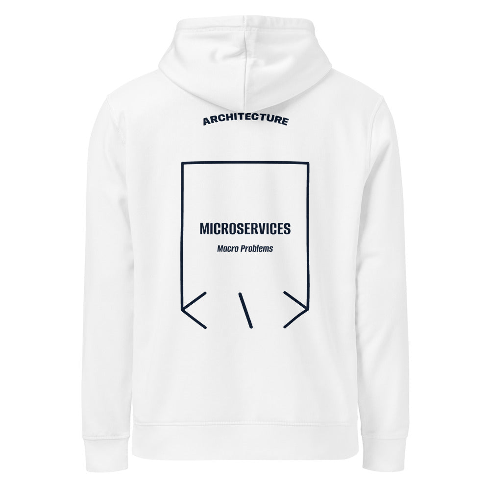 Microservices — White French Navy back mockup