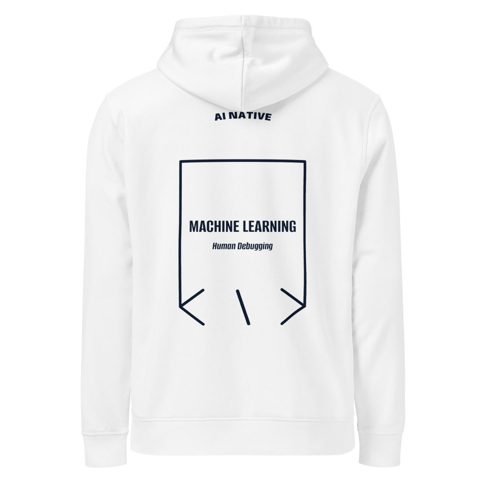 Machine Learning — White French Navy back mockup