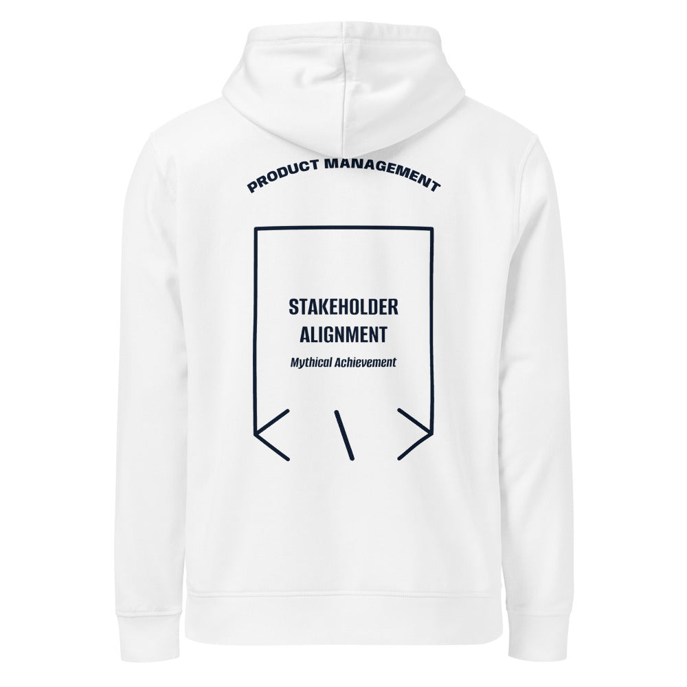 Stakeholder Alignment — White French Navy back mockup