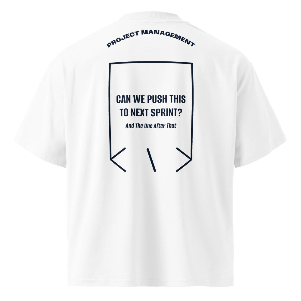 Can We Push This To Next Sprint? — White French Navy back mockup