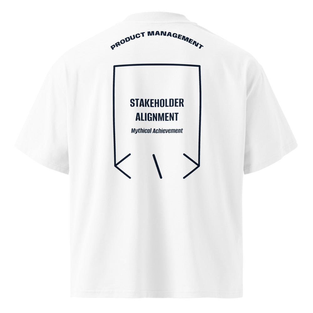 Stakeholder Alignment — White French Navy back mockup