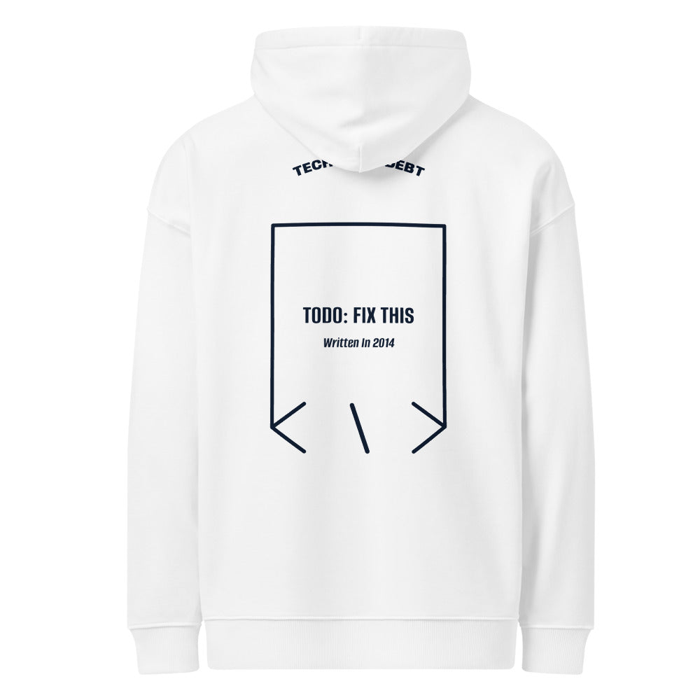 TODO: Fix This — White French Navy back mockup